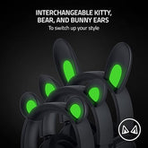 Razer Kraken Kitty V2 Pro Wired RGB Headset (Kitty Ears + More!)